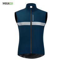 New WOSAWE Mens Sleeveless Cycling Vest Fleece Jacket Winter Fleece Bike Vest / Gilet Thermal /Windproof Breathable Sport