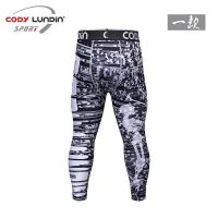 New Compression Pants Fitness Sports Tights Mens Running Quick-Drying Fitness Trousers Yoga Pants Boxing Fighting Trousers Sports and Fitness PantsTH