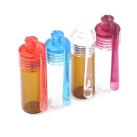 ขวดยาหลากสี4ชิ้นขวดกล่องเครื่องสำอางเติมได้ขวดแก้วใสกล่องใส่ยาตกแต่งกันน้ำ