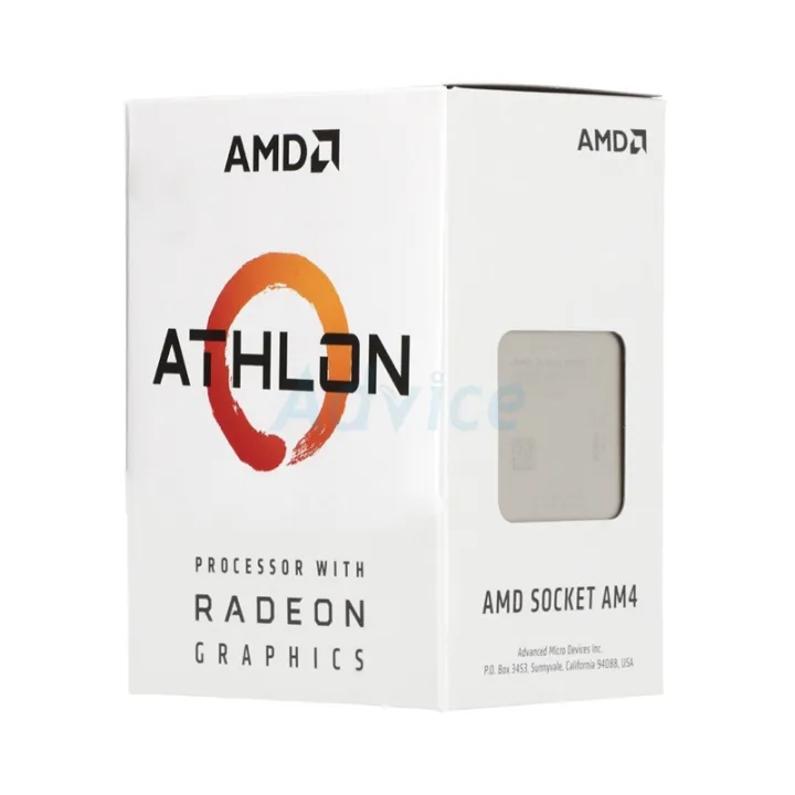 AMD AM4 ATHLON 3000G - รับประกัน 3 ปี | Lazada.co.th