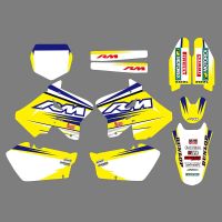 RM 125/250 Sticker Graphics Background Decals For Suzuki RM125 RM250 2001 2002 2003 2004 2005 2006 2007 2008 2009 2010 2011 2012