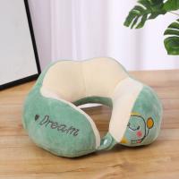 ∏❅✑ Anime U Shaped Travel Pillow Cartoon Dinosaur Dog Neck Pillow for Airplane Office Flight Soft Plush Pillows Head Rest Cushion