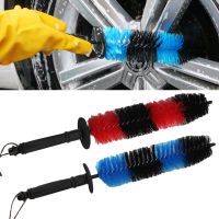 【CW】 Rim Detailing Soft Bristle Tire Exhaust Tips Motorcycles Car Truck Motor Engine Grille Cleaning