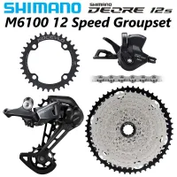 SHIMANO DEORE M6100 12 S Groupset MTB 12 Speed Groupset M6100 Derailleur ชุดคันเกียร์ Shimano Deore 12V Groupset