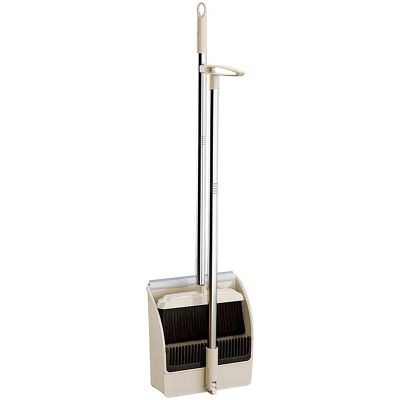Household Sweeper and Trash Scoop Cleaning Set, Office Sweeper and Dustpan Set, Standing Cleaning Tool