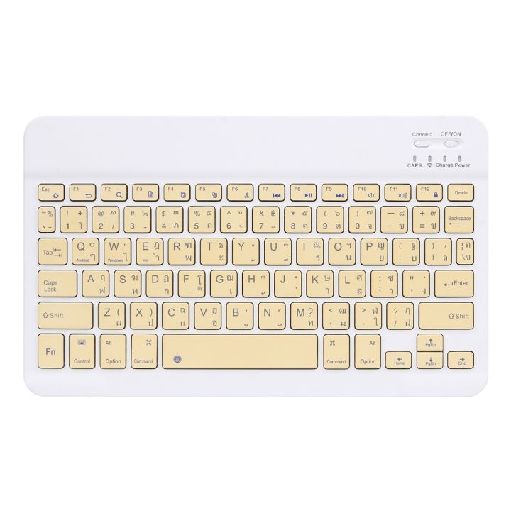 เคสคีย์บอร์ดไทยไอแพด-gen7-8-9-10-2-air-4-5-10-9-10-5-air3-2019-9-7-gen-6เก็บปากกาได้ไอแพด-keyboard-case