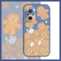 Simplicity Cartoon Phone Case For Huawei Nova9 SE Camera all inclusive cute Lens package Solid color Anti-fall