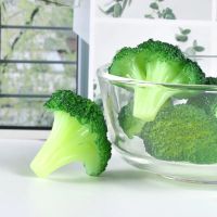 Simulation Broccoli Fake Food Vegetable Kitchen Props Autumn Decoration Hotel Restaurant Window Display Food Model Home Decor