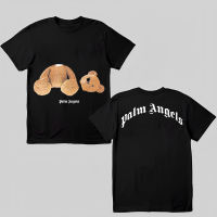 เสื้อยืดคุณภาพดี   【New】⭐ Palm Angels ⭐ เสื้อยืด คอกลม แขนสั้น แฟชั่น หมี ปาล์ม แองเจิ้ล kill bear unisex