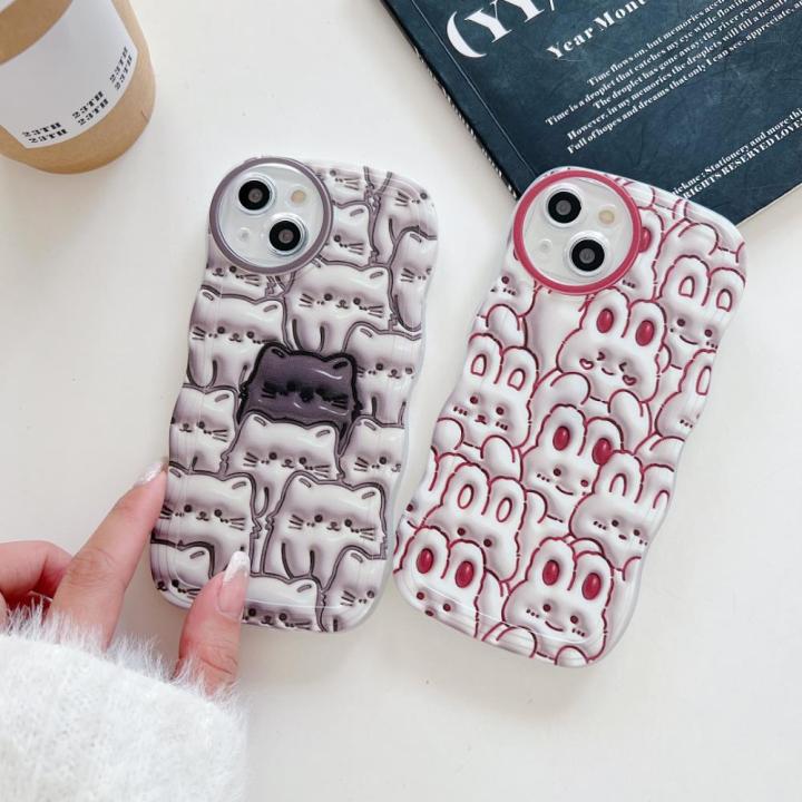 3d-visual-effects-phone-case-for-oppo-realme-c11-2021-c11-2020-case-realme-c20-c25-c21y-cute-cartoon-dog-little-bear-flower-rabbit-shockproof-silicone-phone-cover