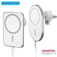 Magnetic Car Wireless Charger 15W Stand Holder For iPhone 12 13 14 Xs X Max 8 Car Air Vent Mount Bracket Fast Wireless Charger