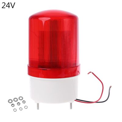 220V/12V/24V LED ไฟสัญญาณไฟสัญญาณเตือนสัญญาณ Buzzer หมุน Strobe Flash ไซเรนฉุกเฉินเสียงความสว่าง Hummer