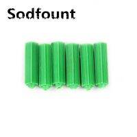 500pcs M6/M8 Green Plastic expansion tube/pipe/rubber/plastic/nylon bulge/anchor the rubber plug/cylinder type expansion tube