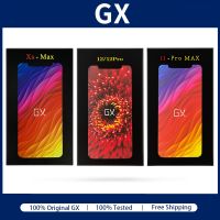 GX จอ LCD OLED สำหรับ13 X XS XR 11XS สูงสุดชิ้นส่วนจอสัมผัสแอลซีดีของเครื่องแปลงดิจิทัลไม่มีพิกเซลที่ตายอะไหล่โทนแท้