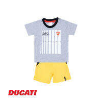 Ducati BABY BOY เสื้อยืด แขนสั้น และชุดเบอร์มูดา สําหรับเด็ก813440-816390 vr