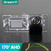 GreenYi 170° AHD 720P Trajectory Car Rear View Camera For Renault Fluence Dacia Duster Megane 3 Nissan Terrano Reverse Vehicle