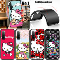 XMX51 Hello Kitty Cute อ่อนนุ่ม High Quality ซิลิโคน TPU Phone เคสโทรศัพท์ ปก หรับ Huawei P10 P20 P30 Pro Lite Y5P Y6 Y6P Y7A Y8P Y9A Y8S Y9S Y7 Y9 Prime