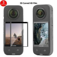 3/1 Pçs Para Insta360 Um X3 Protetor De Tela De Filme De Vidro Temperado Para Insta 360 X3 Câmera Filme Óculos Proteção Acessórios