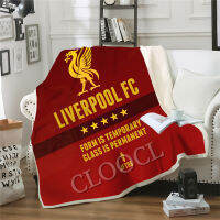 CLOOCL Liverpool F.C . Logo ผ้าห่มลายโลโก้ 3 D สําหรับห้องนอน