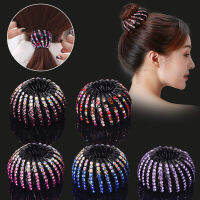 เกาหลี Meatball ที่คาดผมแบบผ้า Artifact High-End Hairpin Rhinestone จับคลิป All-Match Headdress หัว Bud