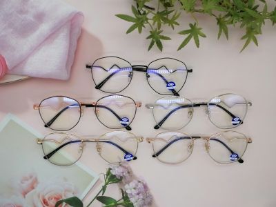 แว่นตากรองแสงสีฟ้า ถนอมสายตา ทรงสวย รุ่น-8855