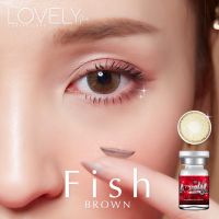 ?คอนแทคเลนส์✨ขนาดกลาง✨ Fish (Lovelylens)