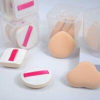 3pcs Cloud shape air cushion cosmetics set powder With storage box facial foundation blenders makeup sponge tools free shipping