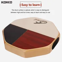 Gecko Cajon กลอง3สี Bongo Snare Double Sound Effect Cajon กลองแบบพกพา Percussion Instrument สำหรับ Travel Campin