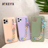 【16- digits】สร้อยข้อมือสายรุ้ง3D หมีเคสโทรศัพท์อ่อนสำหรับ Iphone 12 Pro Max MiNi 11 Pro 7 8 Plus X XS XR MAX 2020 SE สำหรับ Samsung S8 S9