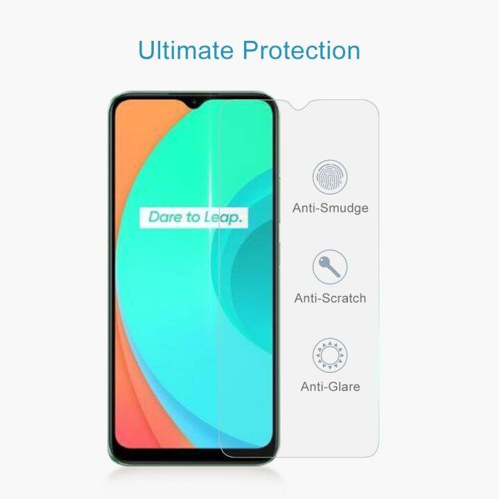 ฟิล์มกระจกนิรภัยสำหรับ-oppo-realme-c11-ฟิล์มกระจกนิรภัย9h-0-26ขนาด2-5d-มม