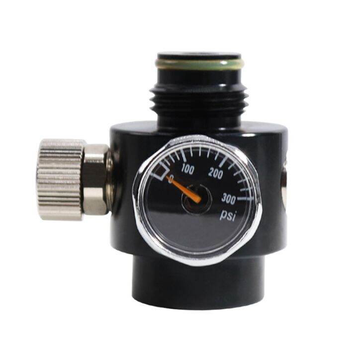 PCP Regulator to Air Co2 Tank G1/2-14 for Pressure Control Input Gauge ...