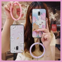 ring protective Phone Case For Samsung Galaxy J2 Pro 2018/J2 2018/SM-J250F taste ultra thin trend liquid silicone cute