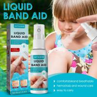 30ml Liquid Band-Aid Spray Waterproof First Aid Liquid Bandage for Small Cut Wounds Healing Gel Medical Disinfecting Adhesive