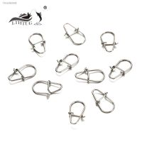 ☢ LTHTUG 20Pcs/pack High-carbon Steel Utra Light Lure Fishing Connector Strong Pull Swivels Snap Fishing Tackle Accessories Pin