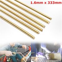 6Pcs/Set Brass HS221 Welding Solder Rods 1.6mm x 333mm Platinum Jewelry Welding Soldering Tools Brass Brazing Welder Rod