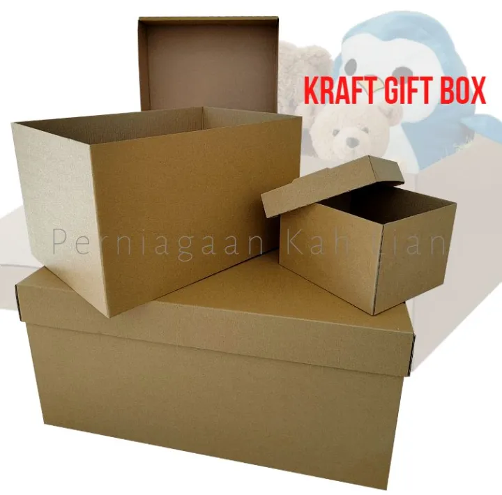 Bigbox Carton Kraft Craft Gift Storage Box Carton Packaging Packing