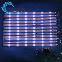 12ชิ้นไฟแบคไลท์ LED 544มม. บอร์ดชุด6โคมไฟยาวพร้อมเลนส์ออปติคอลสำหรับ55นิ้วทีวีจอแอลซีดี12V อินพุต CCFL