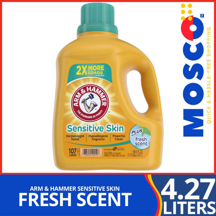 ARM & HAMMER Sensitive Skin Fresh Scent Liquid Detergent 4.27L Lazada PH