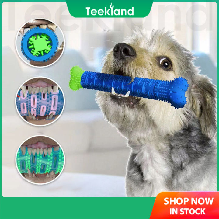 4 in 1 Dog Pet Multi Functional Chew Training Molar Toothbrush