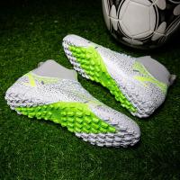 2022 New AG/TF Professional Soccer Shoes Men Football Boots Outdoor Sneakers Children Football Training Competition Sports Shoes