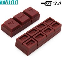 USB 3.0 Chocolate Usb flash drive cheap pen drive 256gb 128gb 16gb USB Stick memory 32gb 64gb Pendrive U Disk creative Gift gift