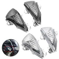 Artudatech Front Turn Signals Cover For Kawasaki ER-6N EX650 Ninja 650 400R EX400 Motorcycle Accessories