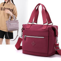 กระเป๋าถือสตรีไนลอน Casual Travel Tote Bags Shoulder Crossbody Bags