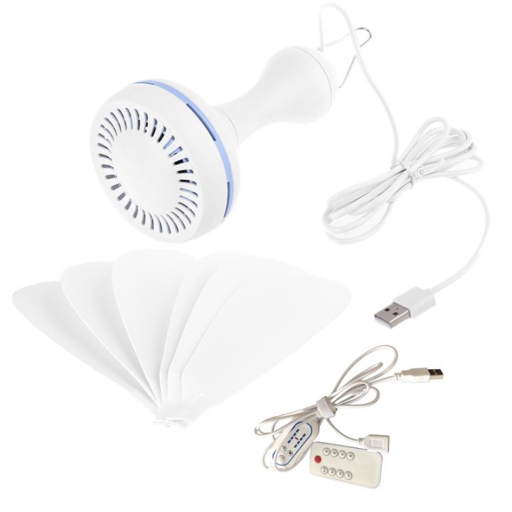 Universal 4 Speed 8-hour Timer USB Travel Fan Portable Outdoor Home DC 5V USB Camp Fan USB Ceiling Fan 19QE
