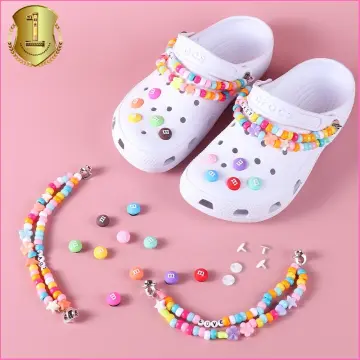 Luxury Rhinestone Pearl Croc Charms Designer DIY Gem Shoes Decaration Charm  for Croc Clogs Kids Women Girls Gifts