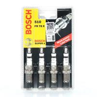 หัวเทียนBosch FR78X หัวเทียน4เขี้ยว บล็อค16mm  ของแท้ มีqrโค้ดตรวจสอบได้ 1แพ็ค4หัว