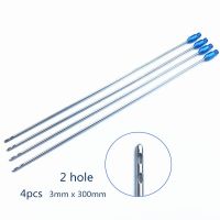 Standard 2 Hole Fat Harvesting Cannula Fat Transfer Cannula Liposuction Cannulas Fat Transfer Needle 4Pcs/Set