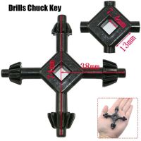 หัวดอกจำปา ดอกจำปา ขันหัวสว่าน 4in1 Drill Chuck Key tucson usa 4 in1 ดอกจำปาสว่าน หัวสว่าน ดอกจำปา