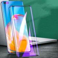 3D Anti Blue Curved Tempered Glass for Huawei P40 Pro Plus P40PRO+ Screen Protector for Huawei P30 Pro 9H Protective Film Picture Hangers Hooks