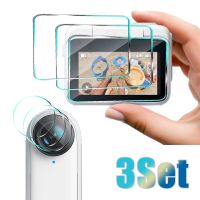 สำหรับ Insta360 GO 3ปกป้องหน้าจอฟิล์มป้องกันทนต่อการขีดข่วนกระจกนิรภัยสำหรับติดตั้งอุปกรณ์กล้อง360 GO3